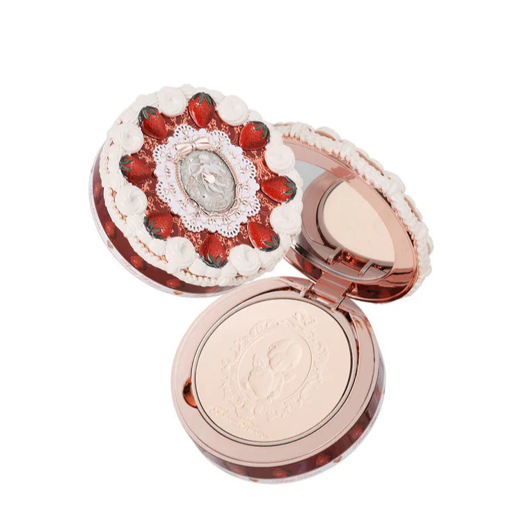 Flower Knows Strawberry Cupid Collection Pressed Powder - Image 2