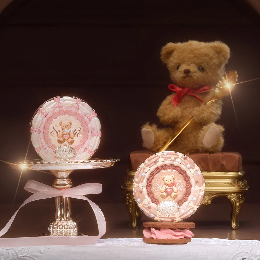 Flower Knows The Sweetie Bear Collection 4-Color Concealer Palette - Image 3