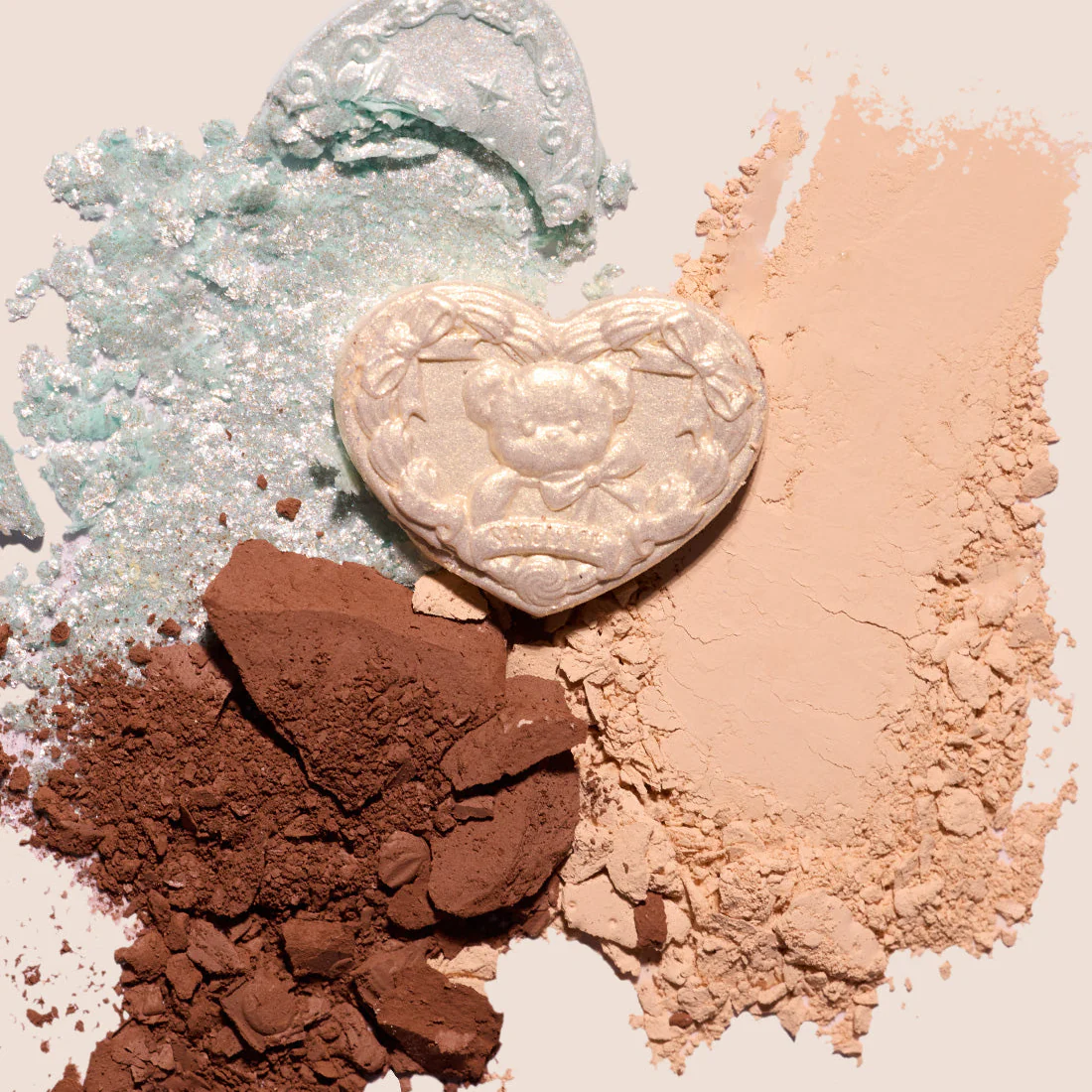 Flower Knows The Sweetie Bear Collection 6-Color Makeup Palette - Image 7