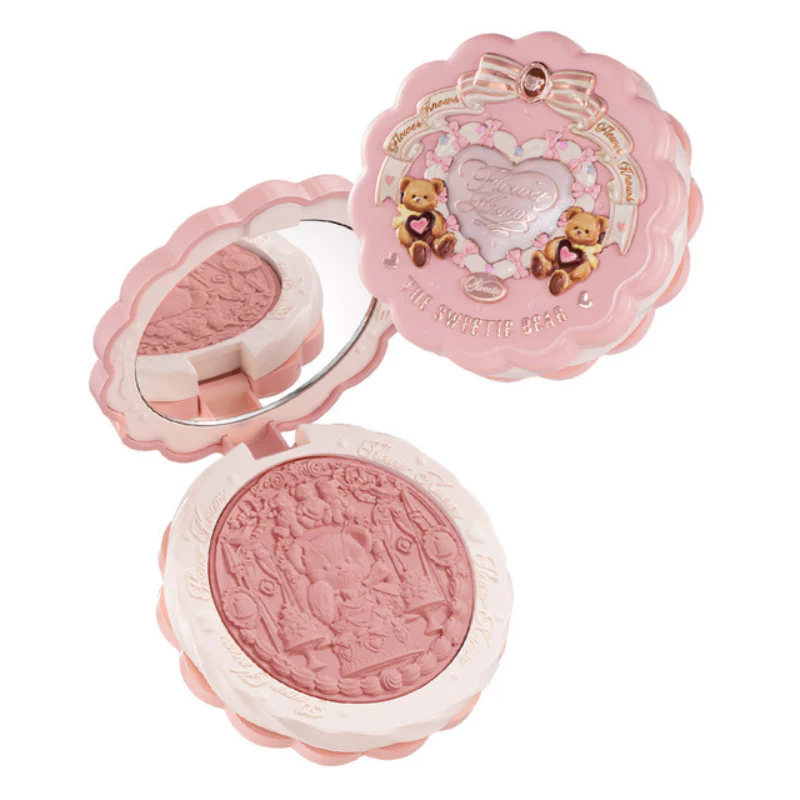 Flower Knows The Sweetie Bear Collection Silk Satin Blush - Image 7
