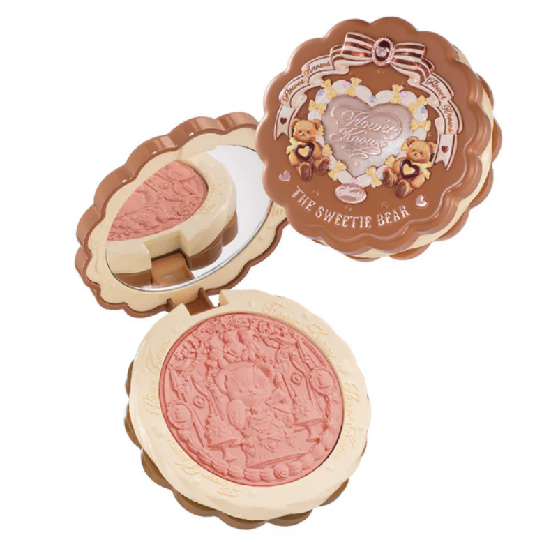 Flower Knows The Sweetie Bear Collection Silk Satin Blush - Image 8