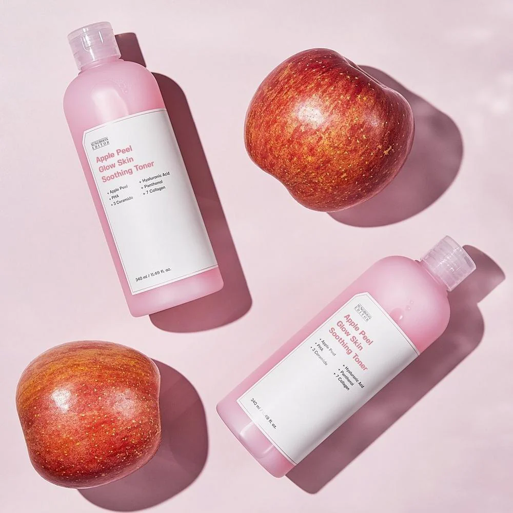 Sungboon Editor Apple Peel Glow Skin Soothing Toner 340ml - Image 3