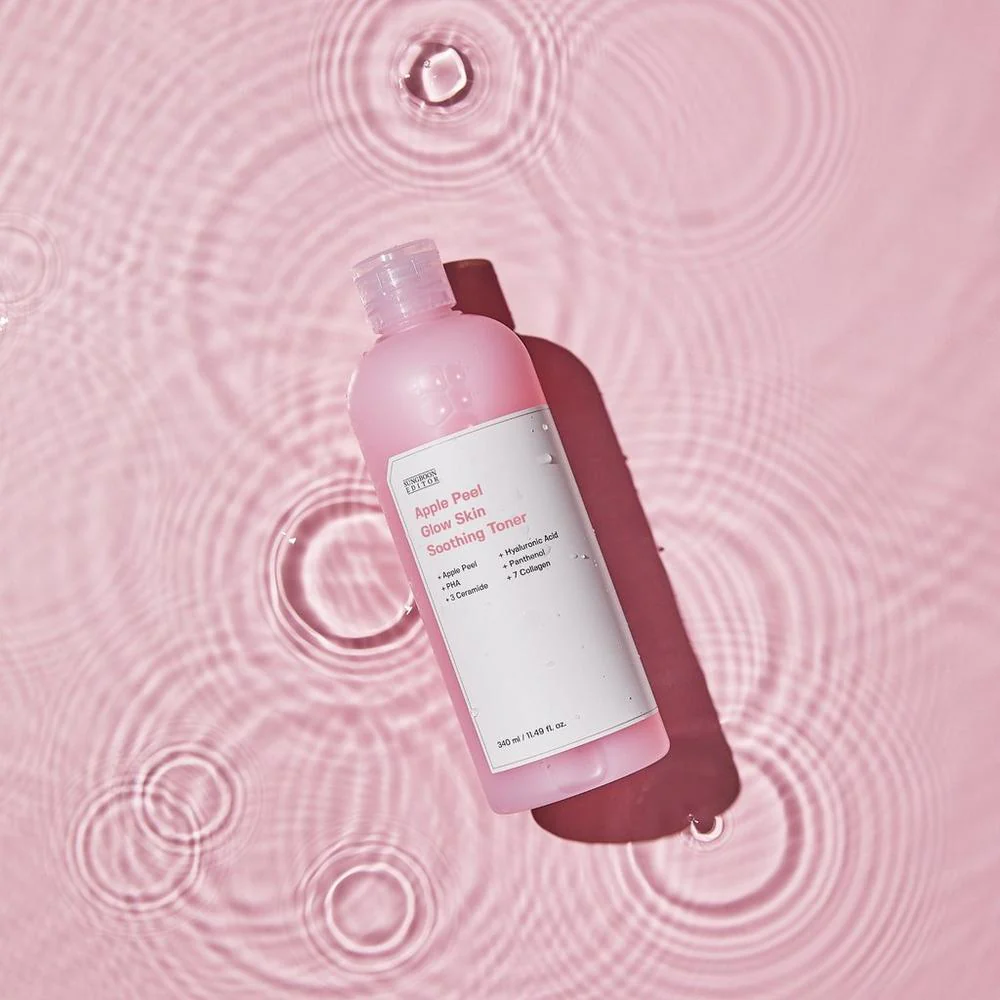 Sungboon Editor Apple Peel Glow Skin Soothing Toner 340ml - Image 4
