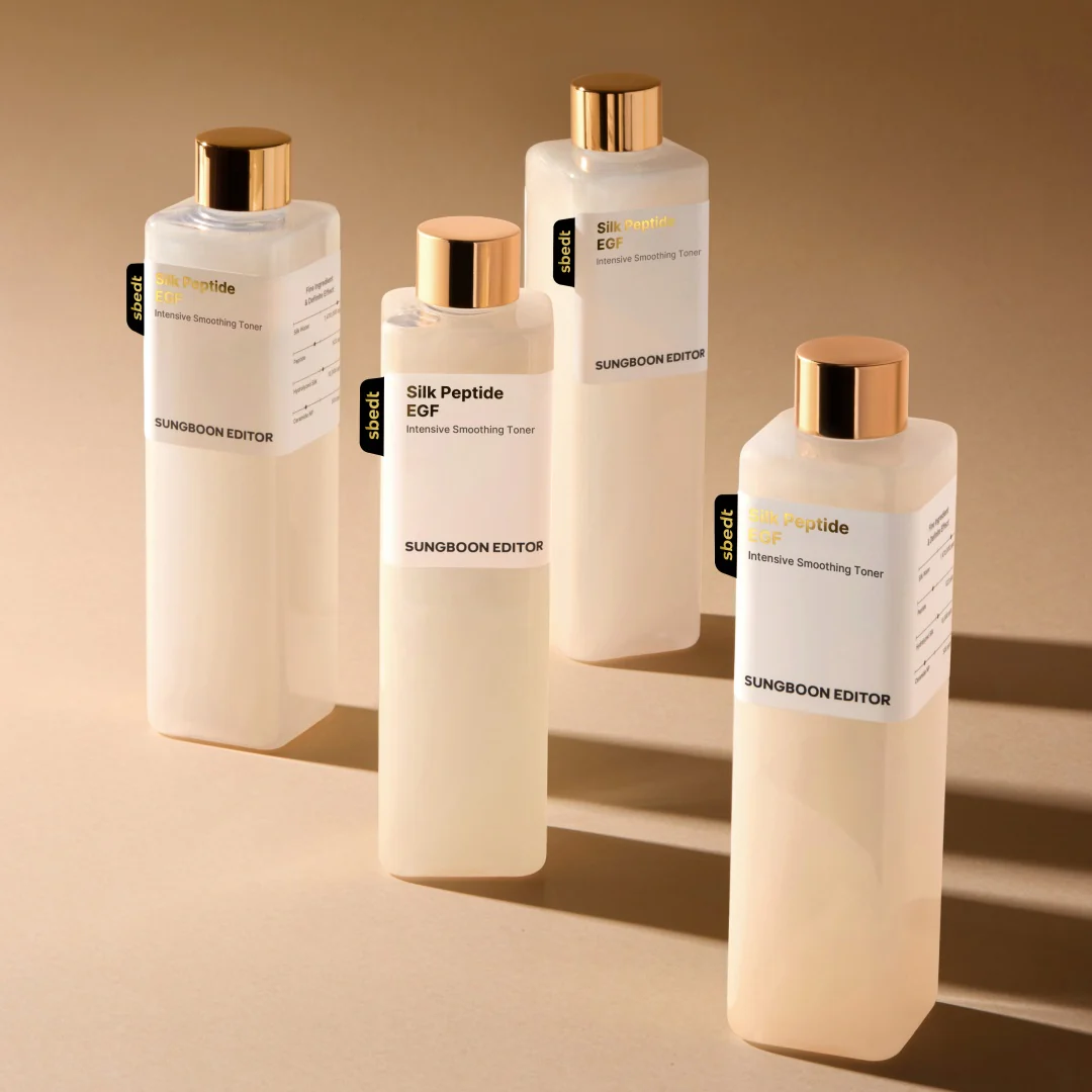 Sungboon Editor Silk Peptide EGF Intensive Smoothing Toner 300ml - Image 2