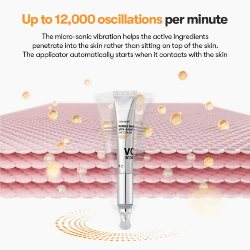 VT Cosmetics Reedle Shot Vita-Light Eye Cream 15ml - Image 3