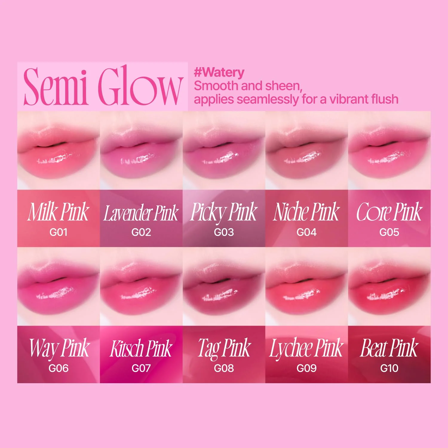 Fwee Pink Obsession Stay-Fit Lip Tint 3.8g - Image 6