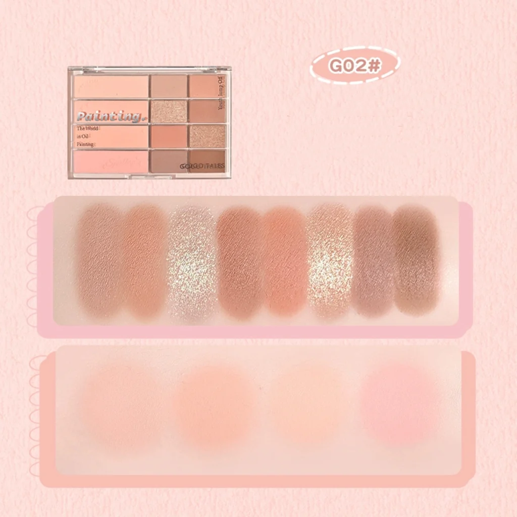 GogoTales Soft Mist Blusher Eyeshadow Palette - Image 3