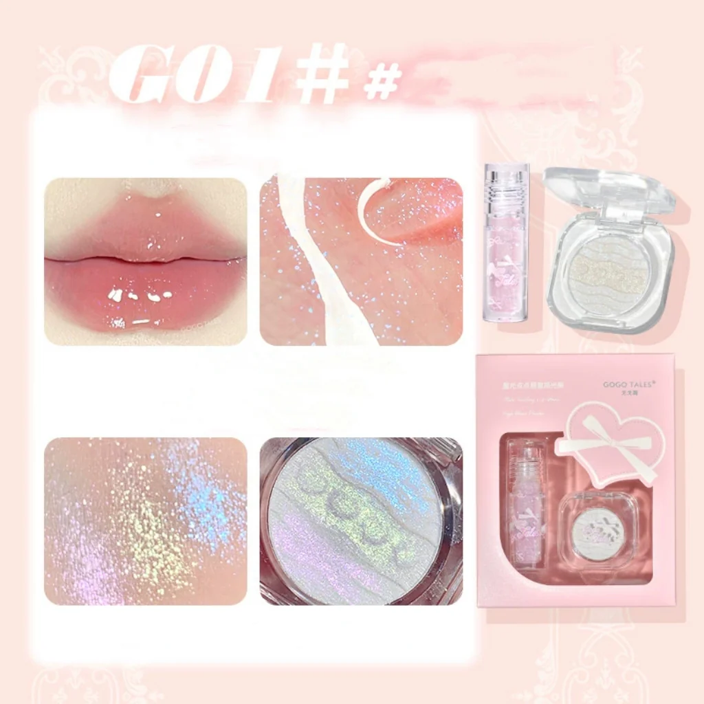 GogoTales Starlights Lip Gloss & Highlighter Set - Image 2