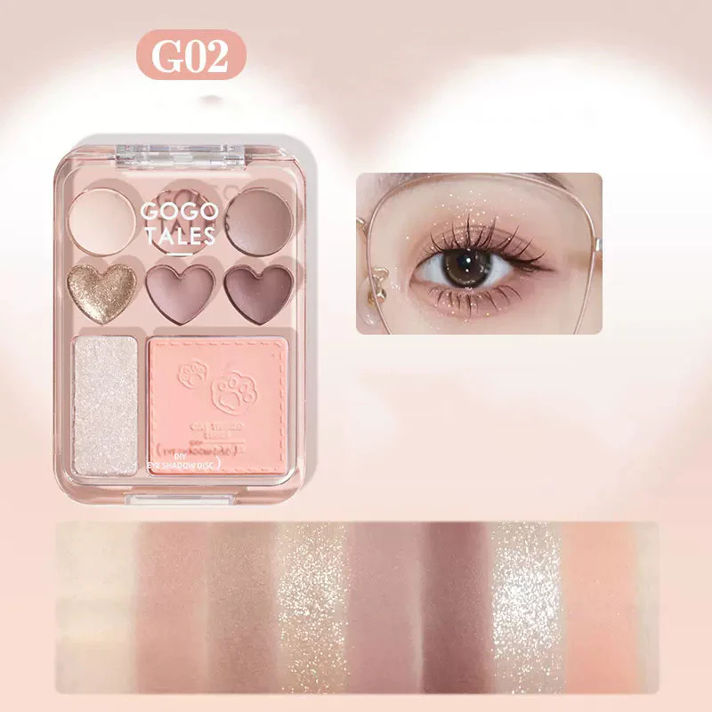 GogoTales Sticky Sweetheart Blush Eyeshadow Palette 9.5g - Image 2