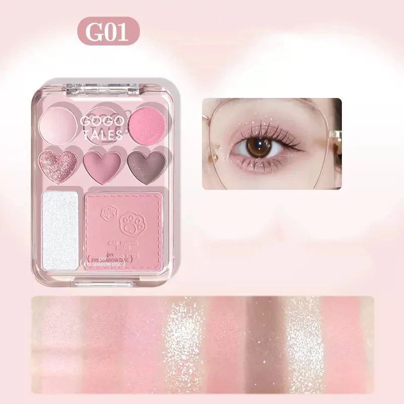 GogoTales Sticky Sweetheart Blush Eyeshadow Palette 9.5g - Image 3