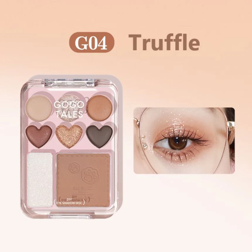 GogoTales Sticky Sweetheart Blush Eyeshadow Palette 9.5g - Image 4
