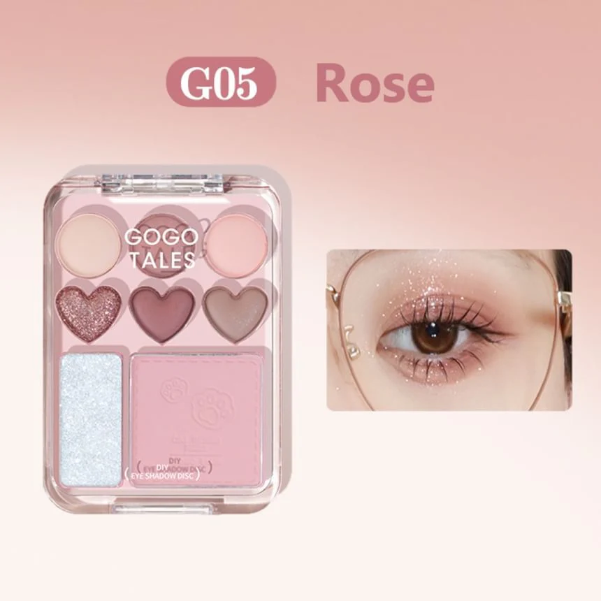 GogoTales Sticky Sweetheart Blush Eyeshadow Palette 9.5g - Image 5