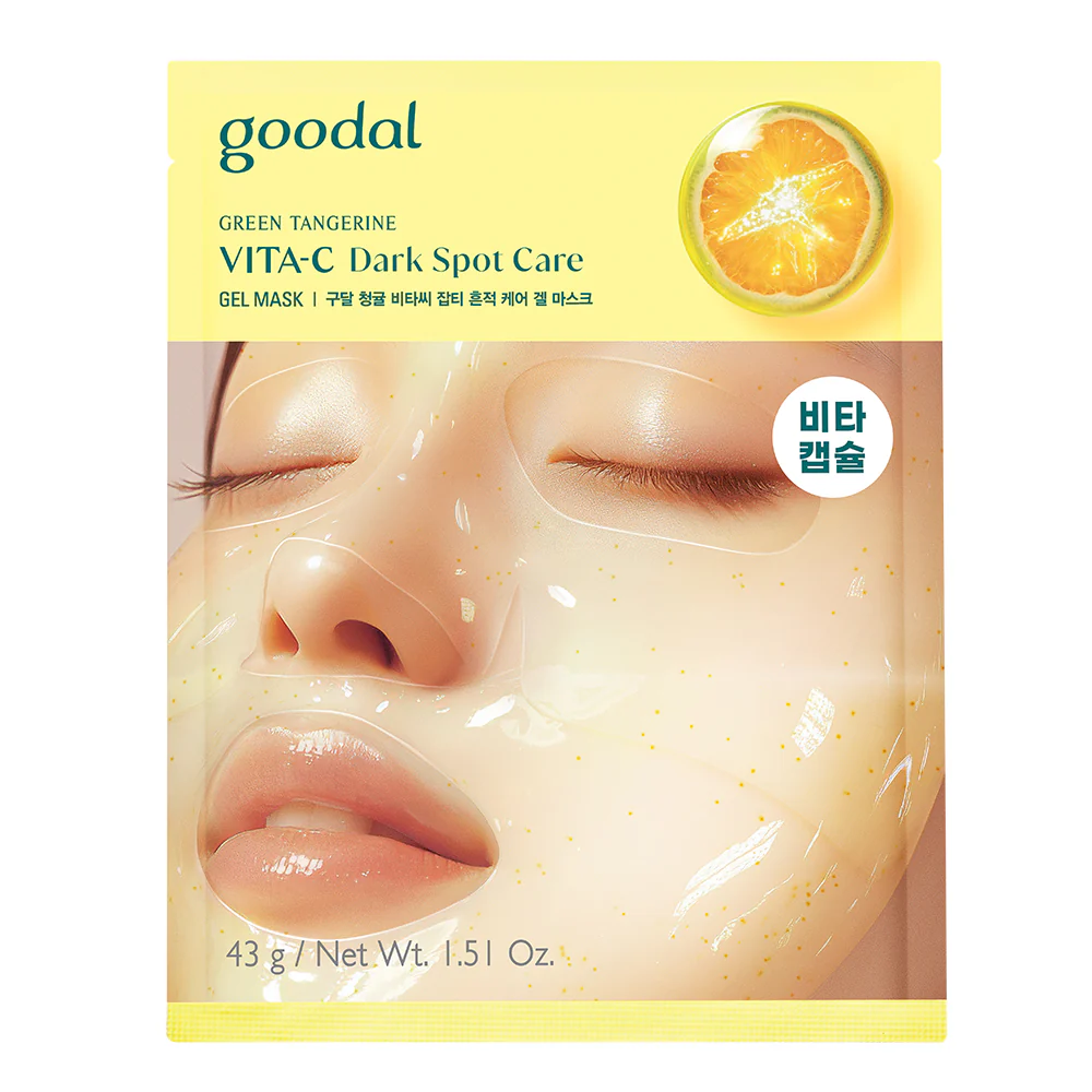 Goodal Green Tangerine Vita C Dark Spot Care Gel Mask 1Pc