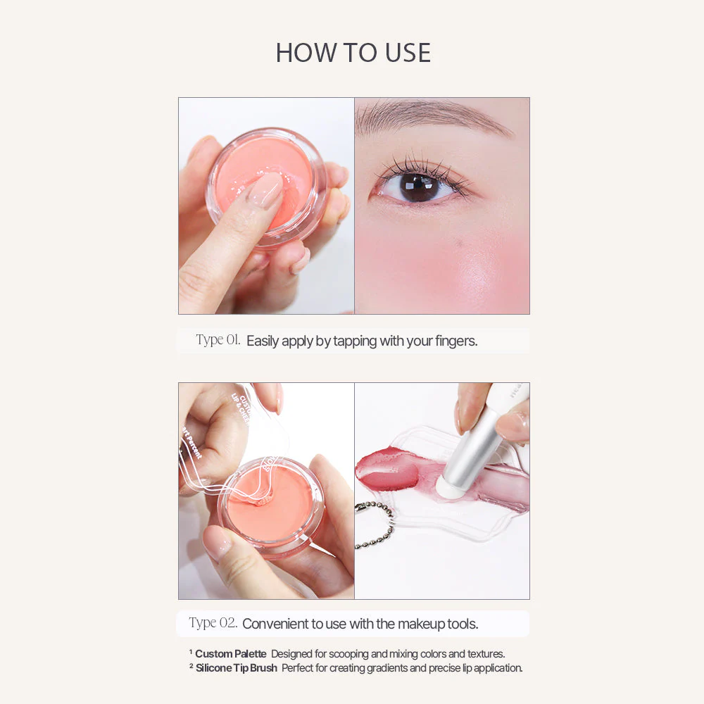 Heart Percent Dote On Mood Custom Lip&Cheek - Image 2