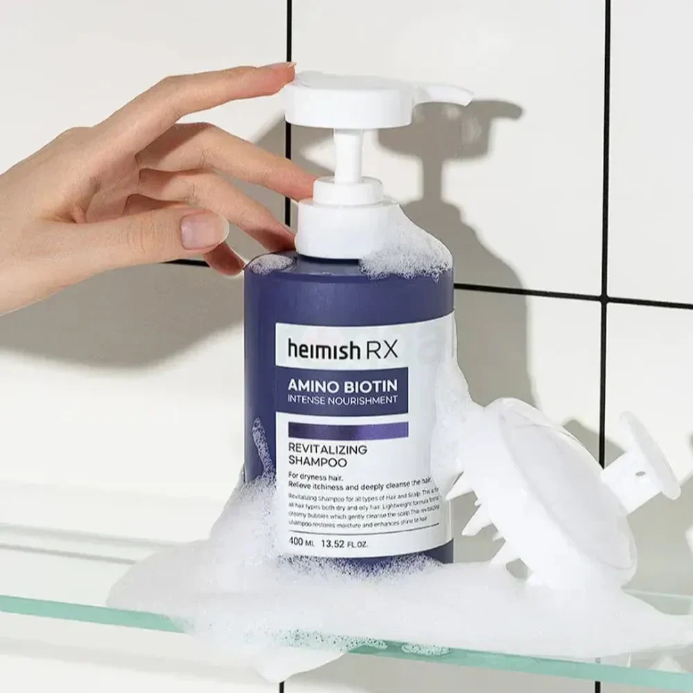 Heimish Rx Amino Biotin Revitalizing Shampoo 400ml - Image 6