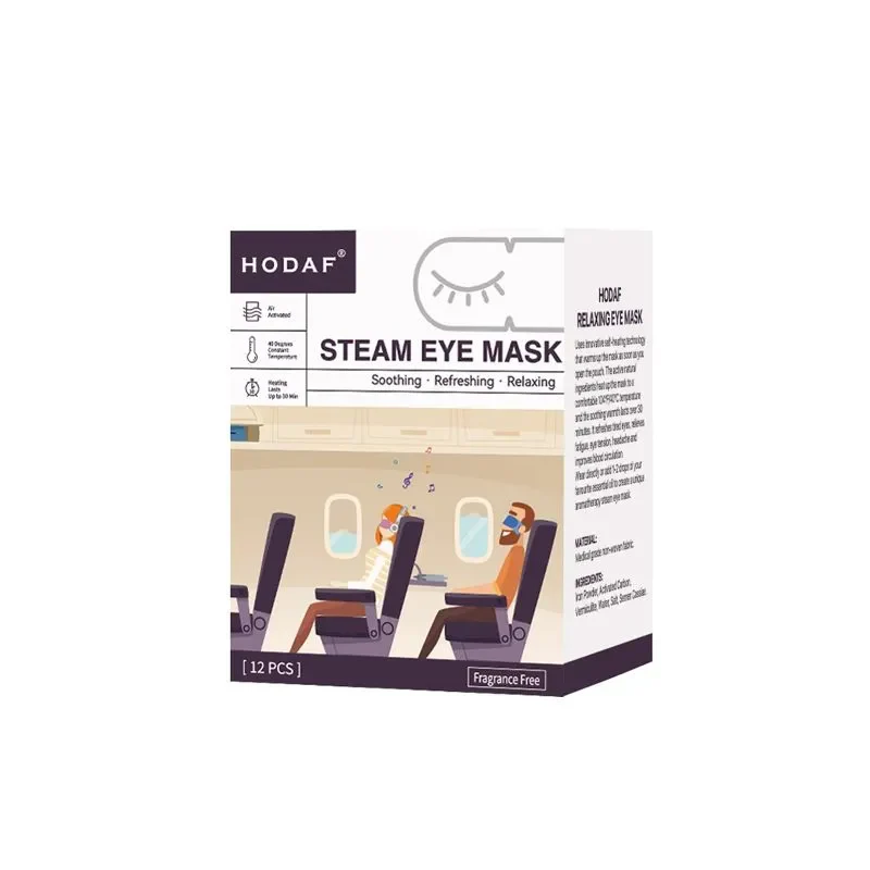 Hodaf Steam Eye Mask 12Pcs - Image 3
