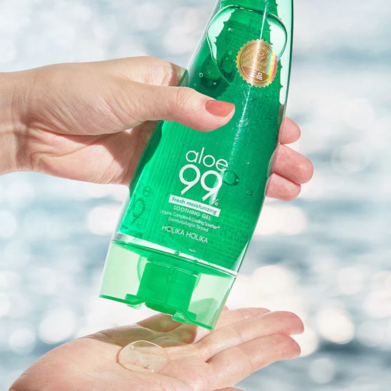 Holika Holika Aloe 99% Fresh Moisturizing Soothing Gel 250ml - Image 4