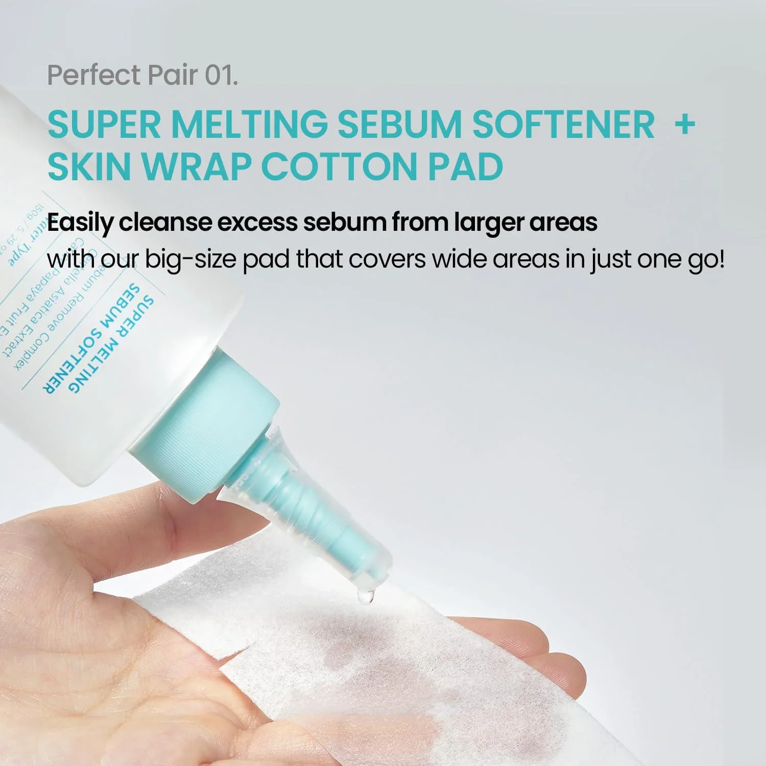 Ilso Super Melting Sebum Softener 150g + Skin Wrap Cotton Pad Set - Image 5