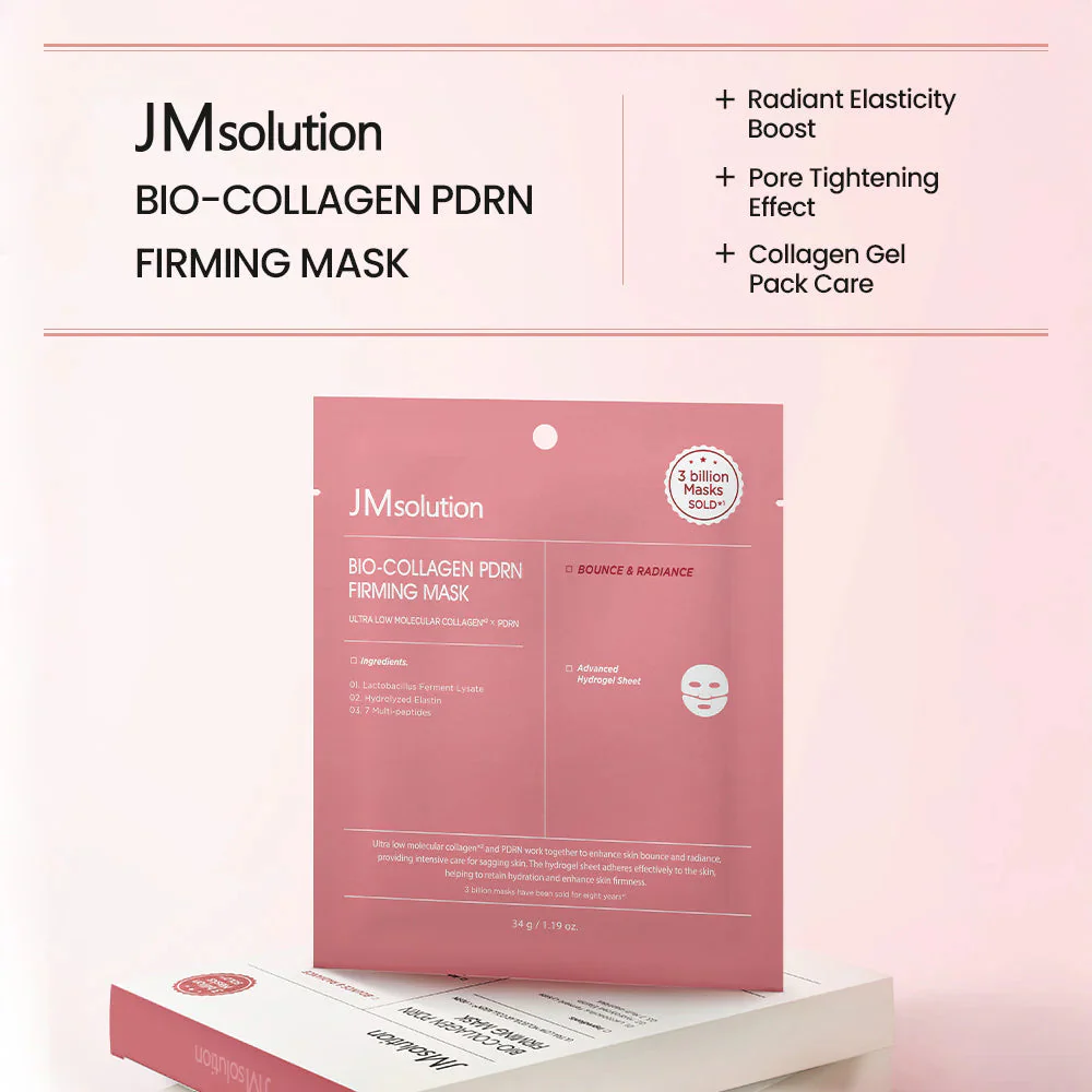 JM Solution Bio-Collagen Pdrn Firming Mask 1Pc - Image 4