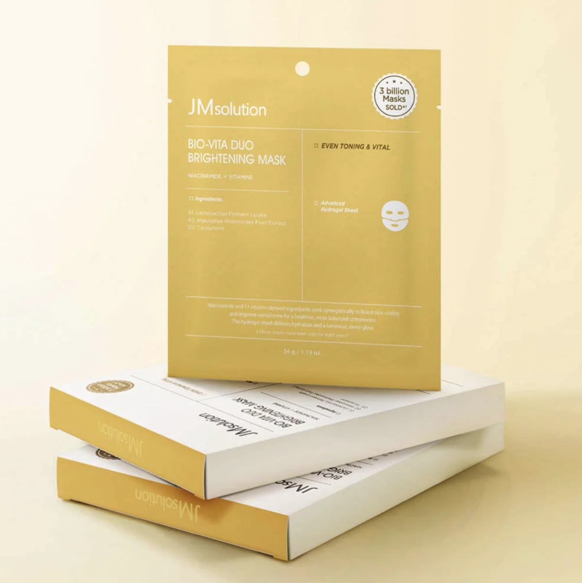 JM Solution Bio-Vita Duo Brightening Mask 1Pc - Image 2