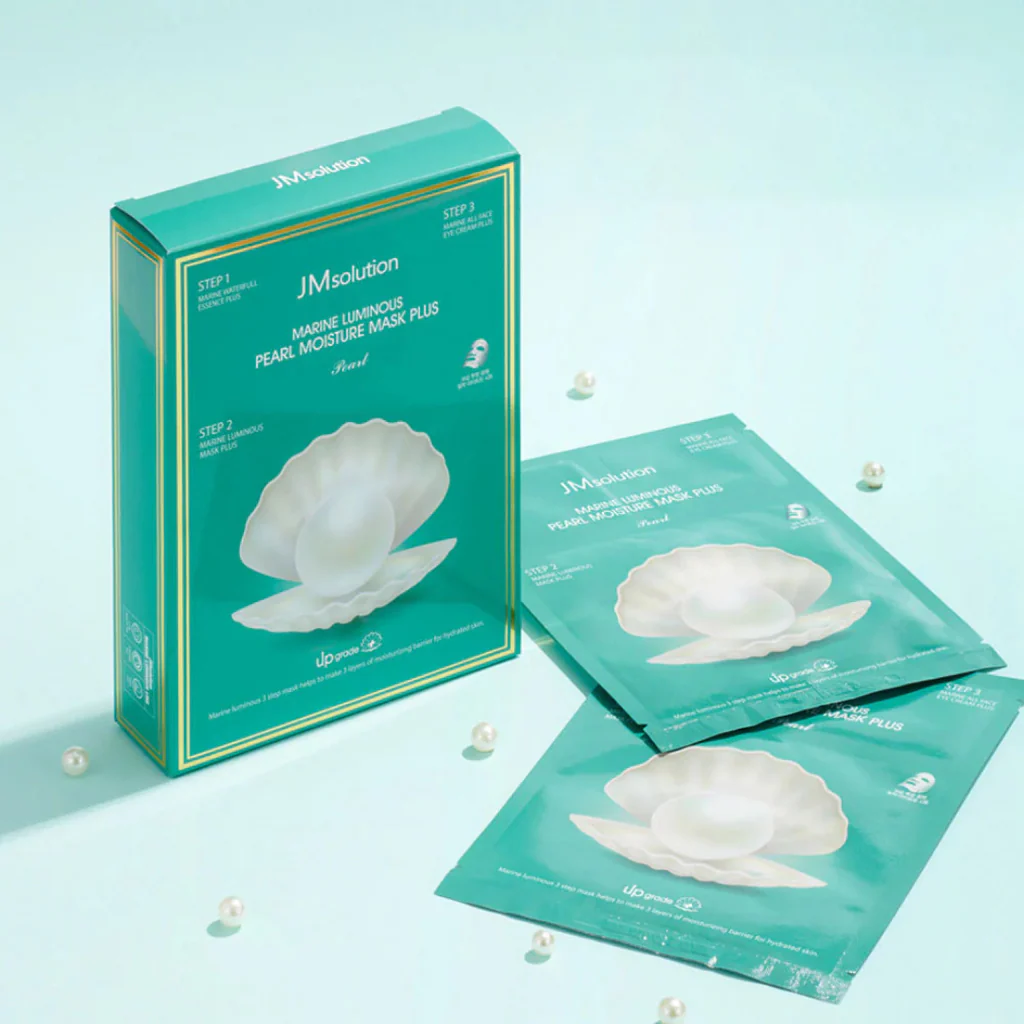 JM Solution Marine Luminous Pearl Deep Moisture Mask 1Pcs - Image 2