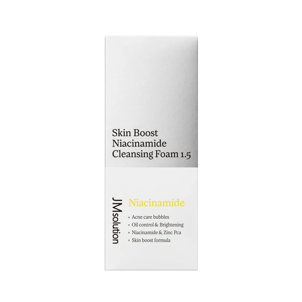 JM Solution Skin Boost Niacinamide Cleansing Foam 1.5 150ml - Image 2