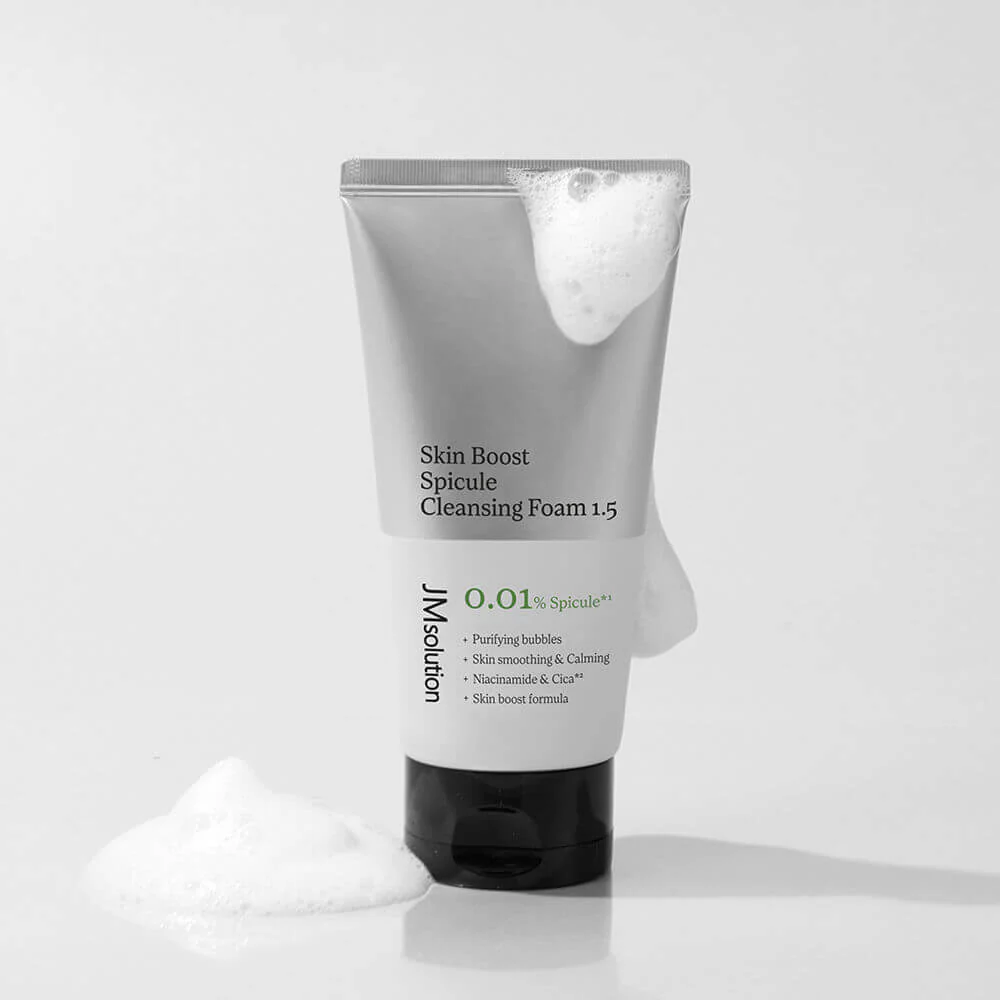 JM Solution Skin Boost Spicule Cleansing Foam 1.5 150ml - Image 2
