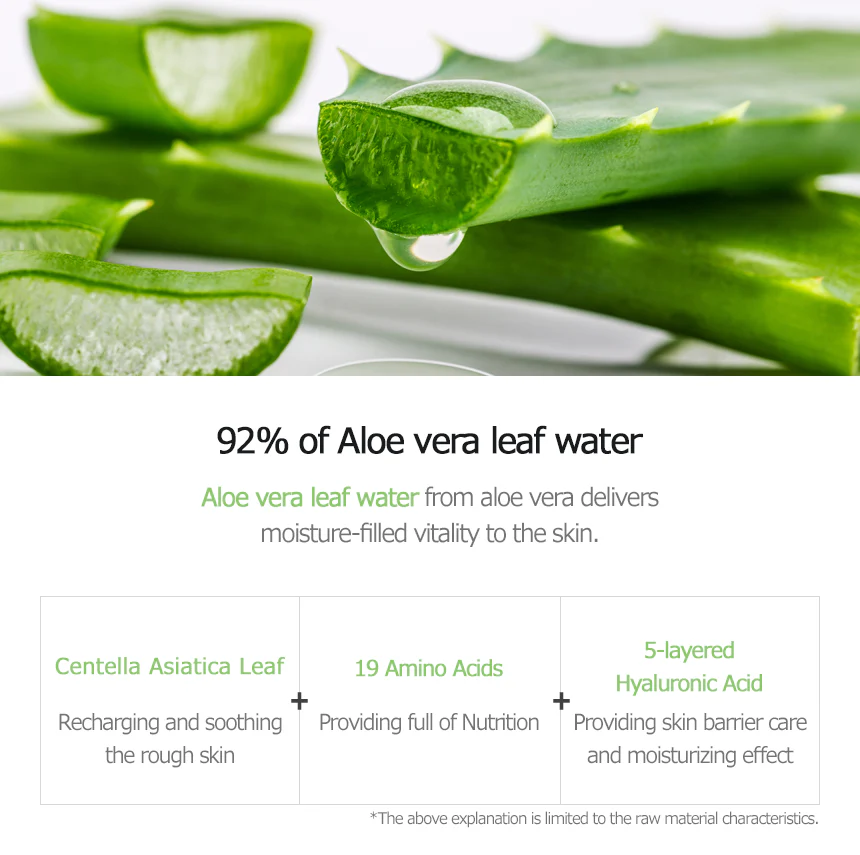 JM Solution The Natural Aloe Soothing Gel Cica Plus Calming 300g - Image 4