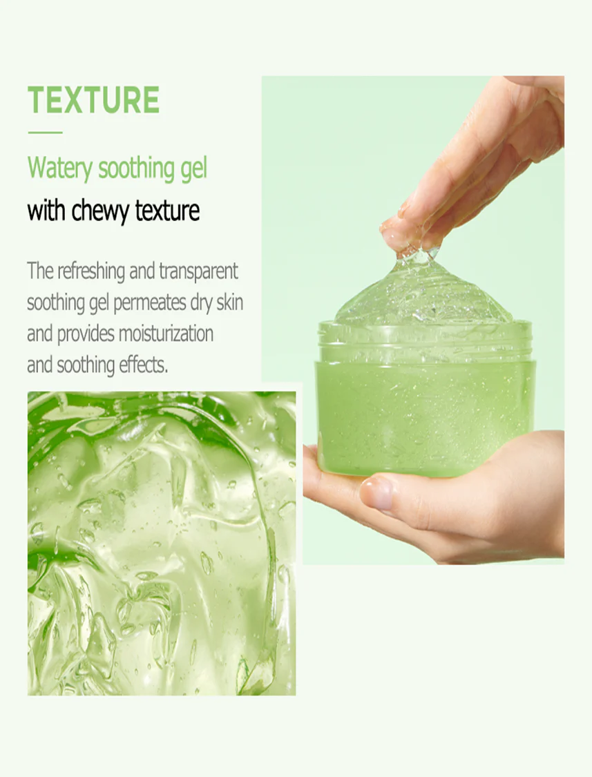 JM Solution The Natural Aloe Soothing Gel Cica Plus Calming 300g - Image 5