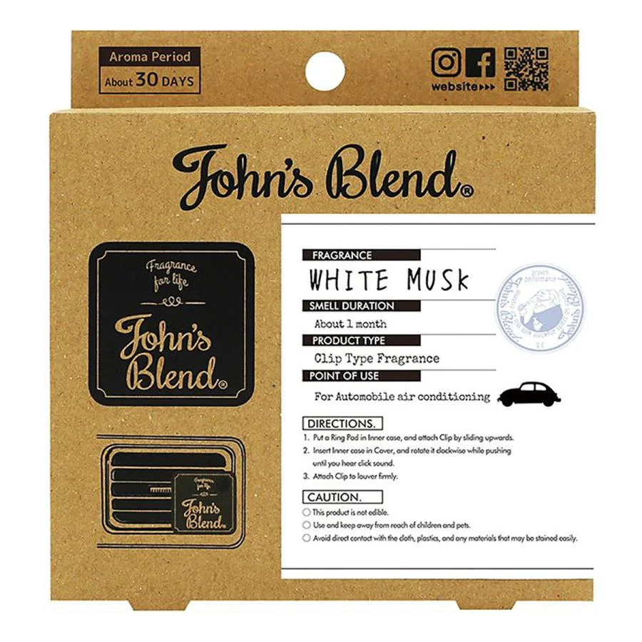 John's Blend Fragrance Clip-on Air Freshener - Image 3