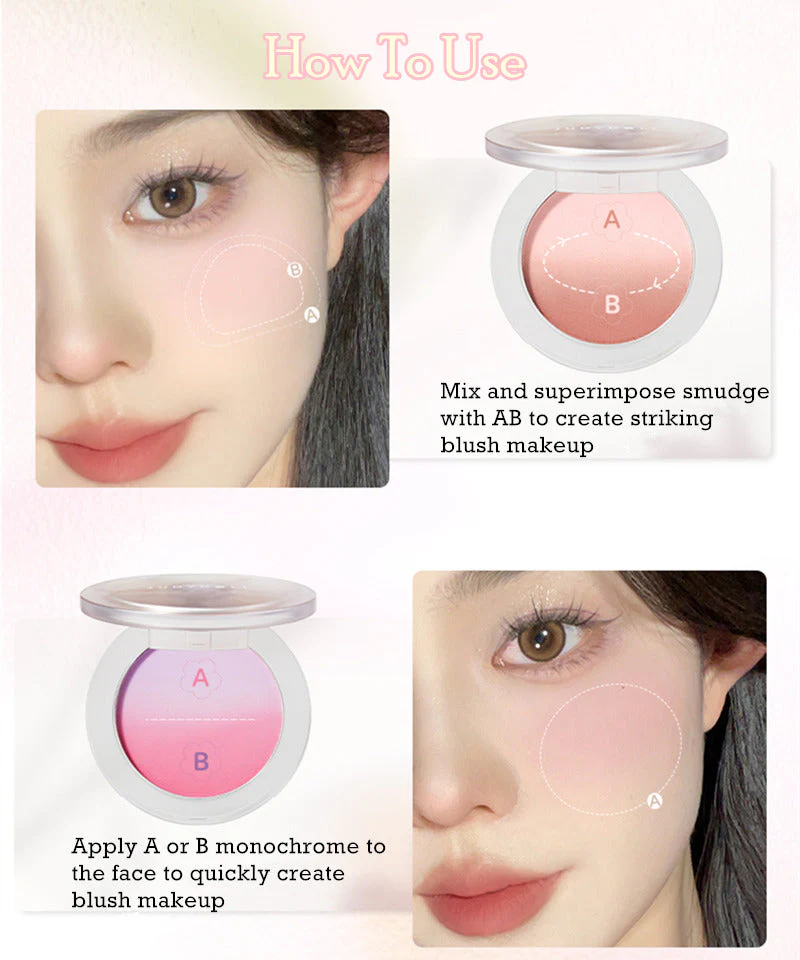 Judydoll Special Expansion Color Gradient Makeup Blusher - Image 2