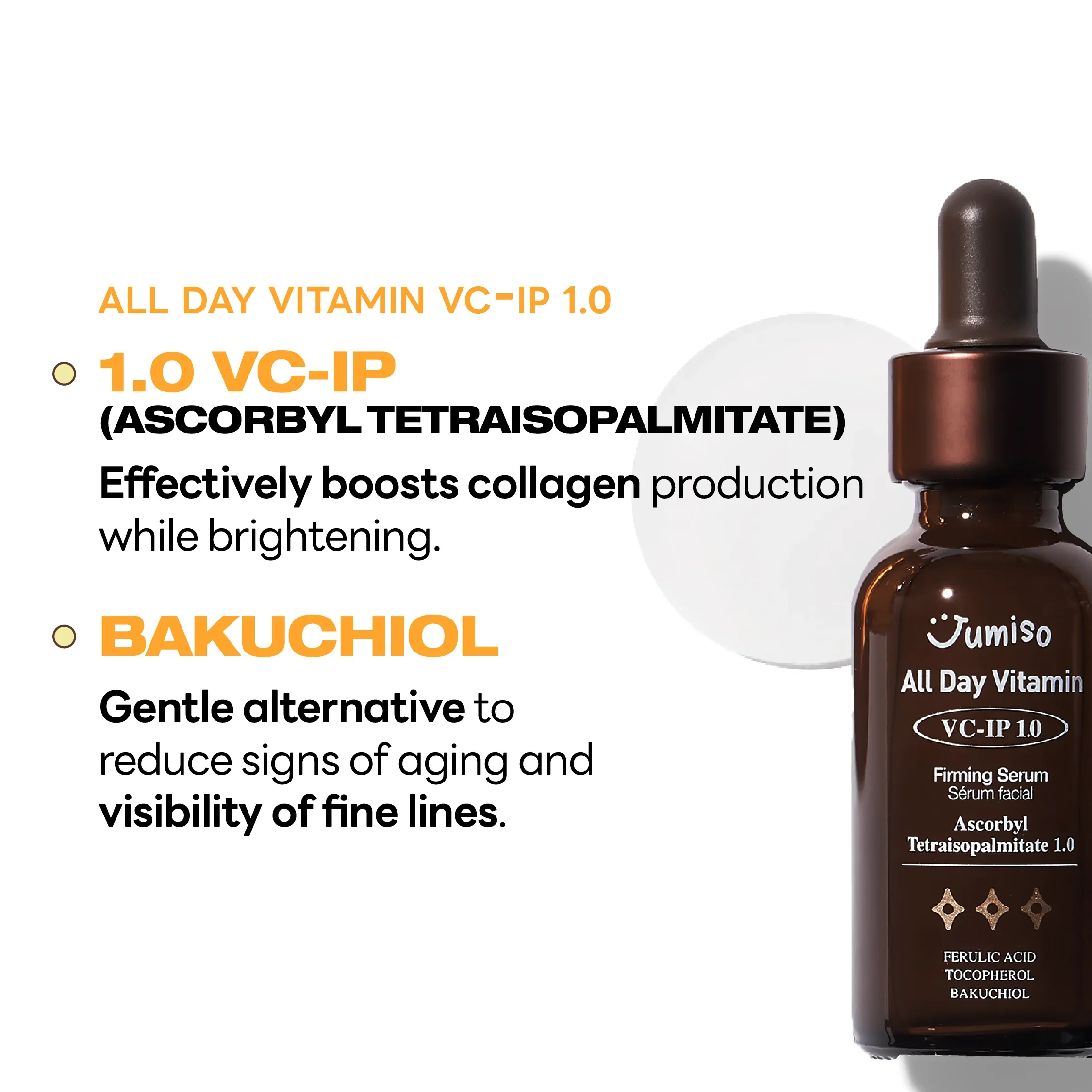 Jumiso All Day Vitamin VC-lP 1.0 Firming Serum 30 ml - Image 3