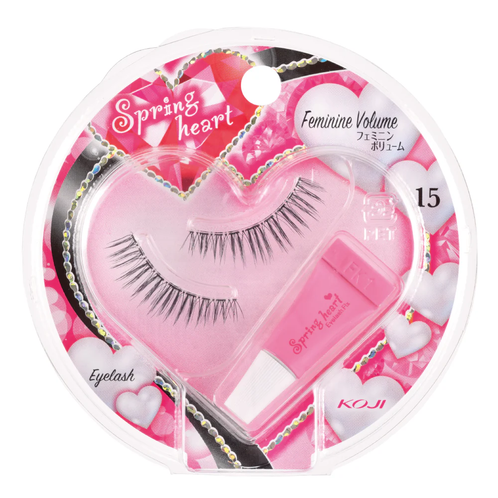 Koji Spring Heart False Eyelashes - Image 8