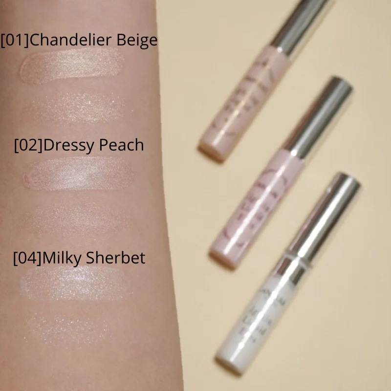 Canmake Lighting Liquid Eyes 02 Dressy Peach - Image 2