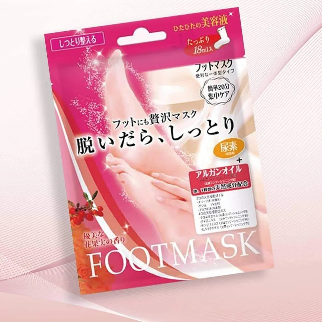 Lucky Trendy Foot Mask 1 Pair - Image 2