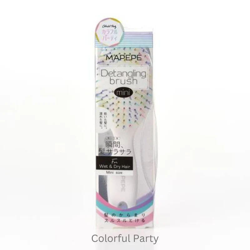Mapepe Detangling Brush Mini Colorful Party