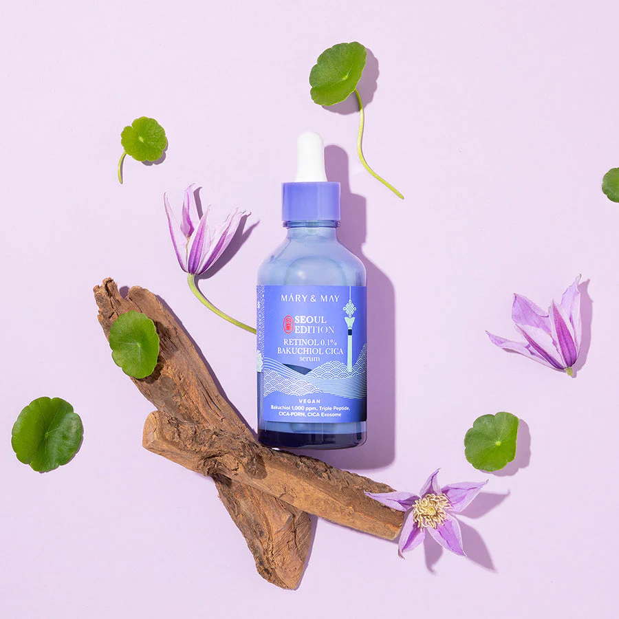 Mary&May Retinol 0.1% Bakuchiol Cica Serum 80ml - Image 3