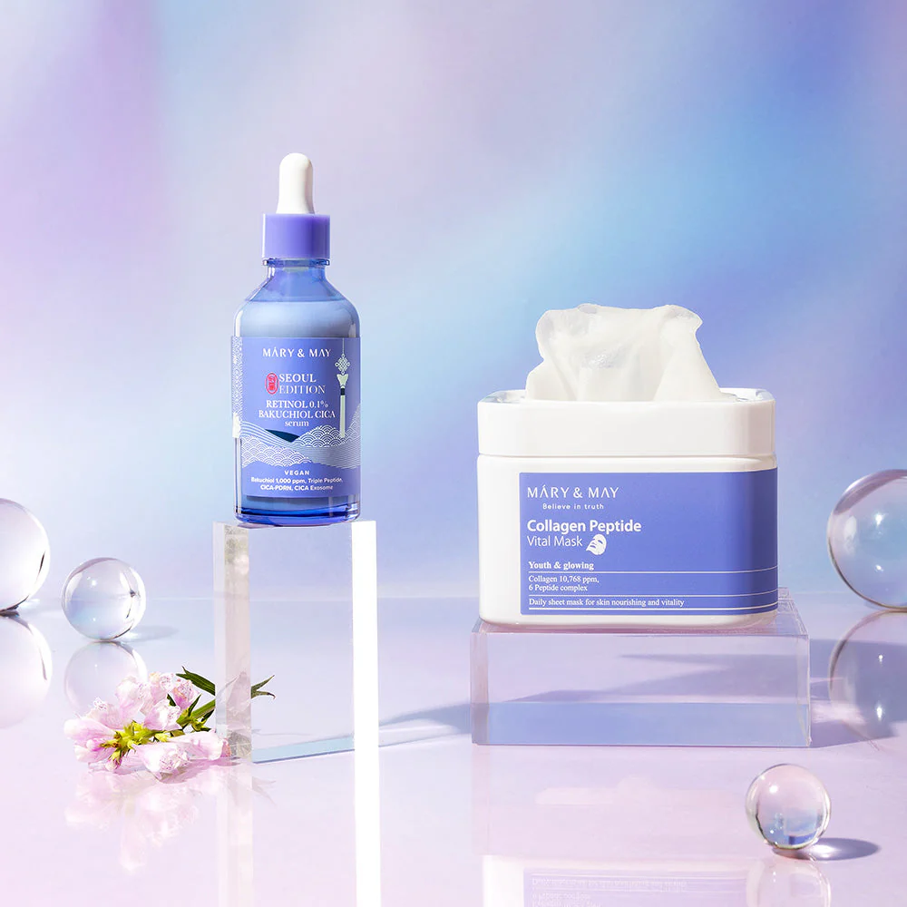 Mary&May Retinol 0.1% Bakuchiol Cica Serum 80ml - Image 6