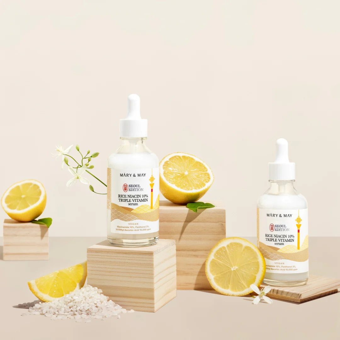 Mary&May Rice Niacin 10% Triple Vitamin Serum 80ml - Image 2