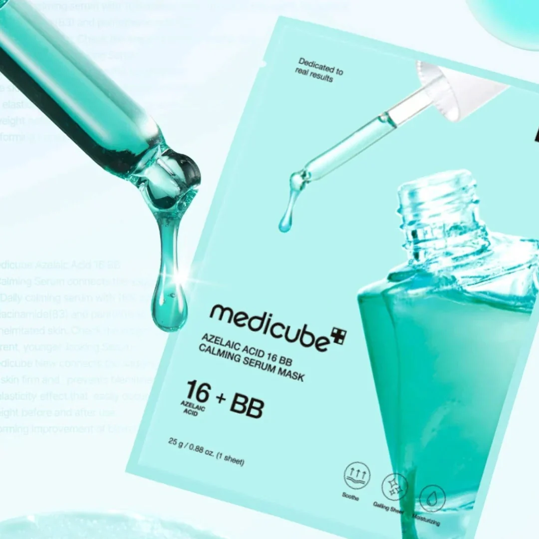 Medicube Azelaic Acid 16 BB Claming Serum Mask 1Pc - Image 2