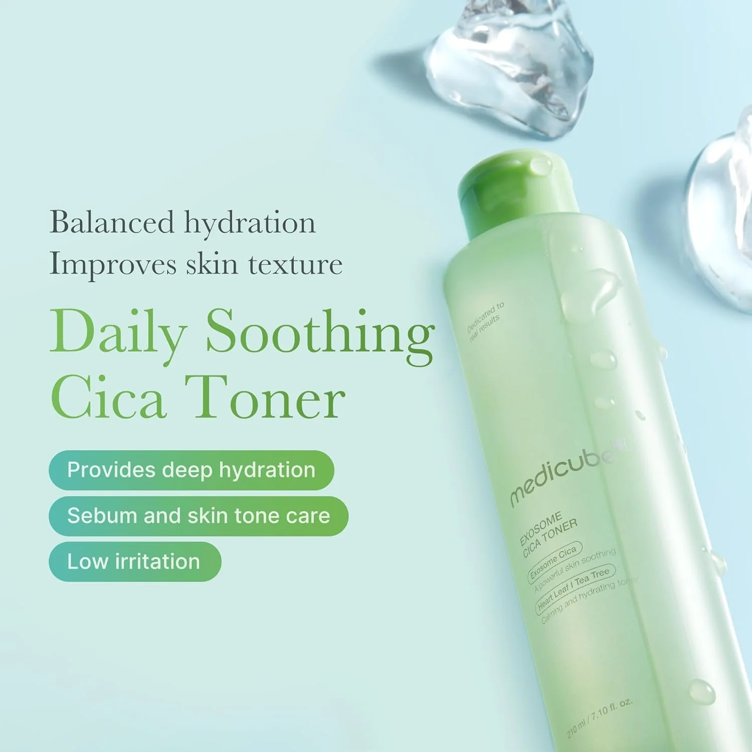 Medicube Exosome Cica Toner 210ml - Image 2