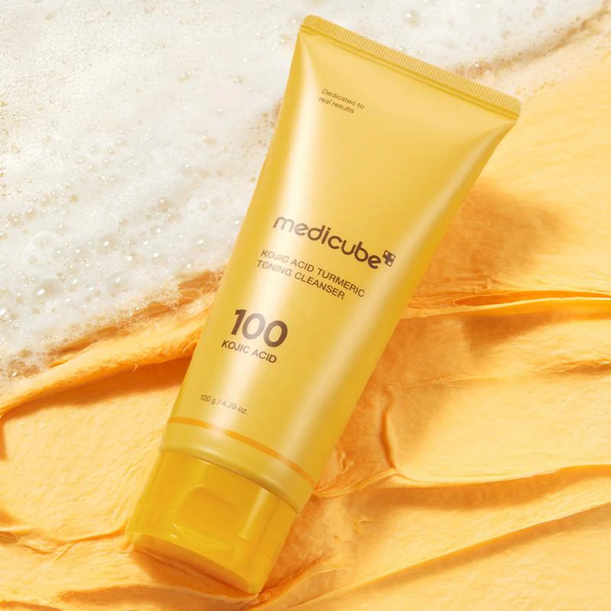 Medicube Kojic Acid Turmeric Toning Cleanser 120g - Image 5