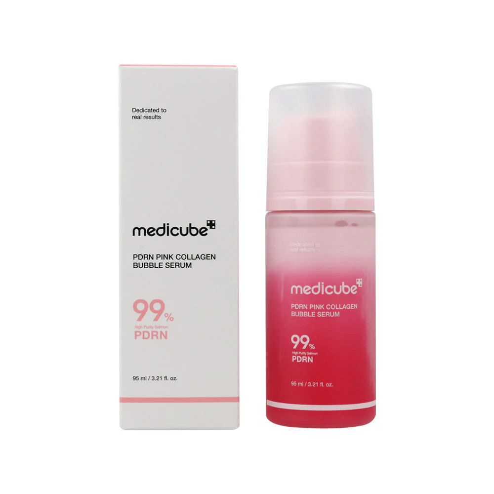 Medicube PDRN Pink Collagen Bubble Serum 95ml - Image 6