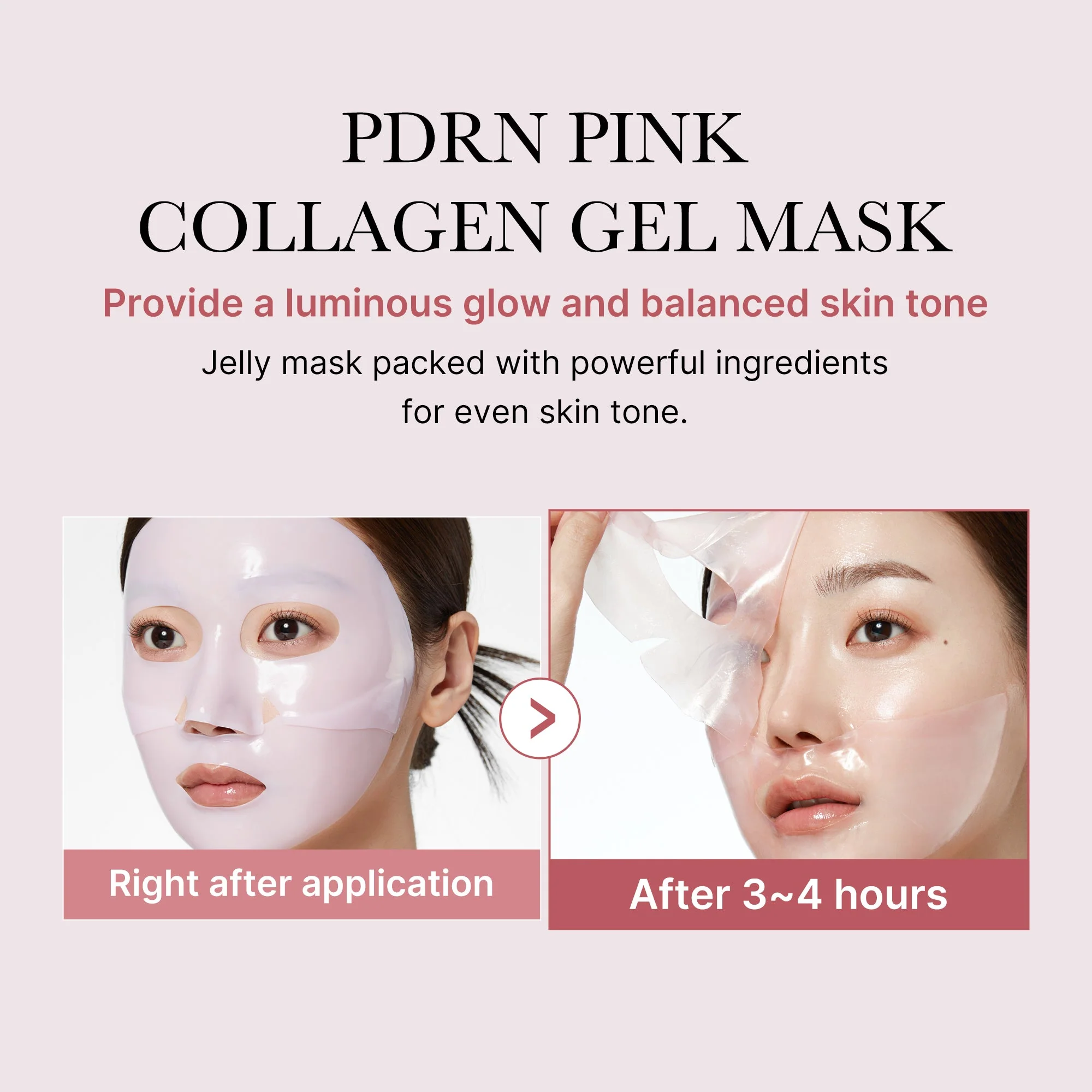 Medicube PDRN Pink Collagen Gel Mask 1pc - Image 3