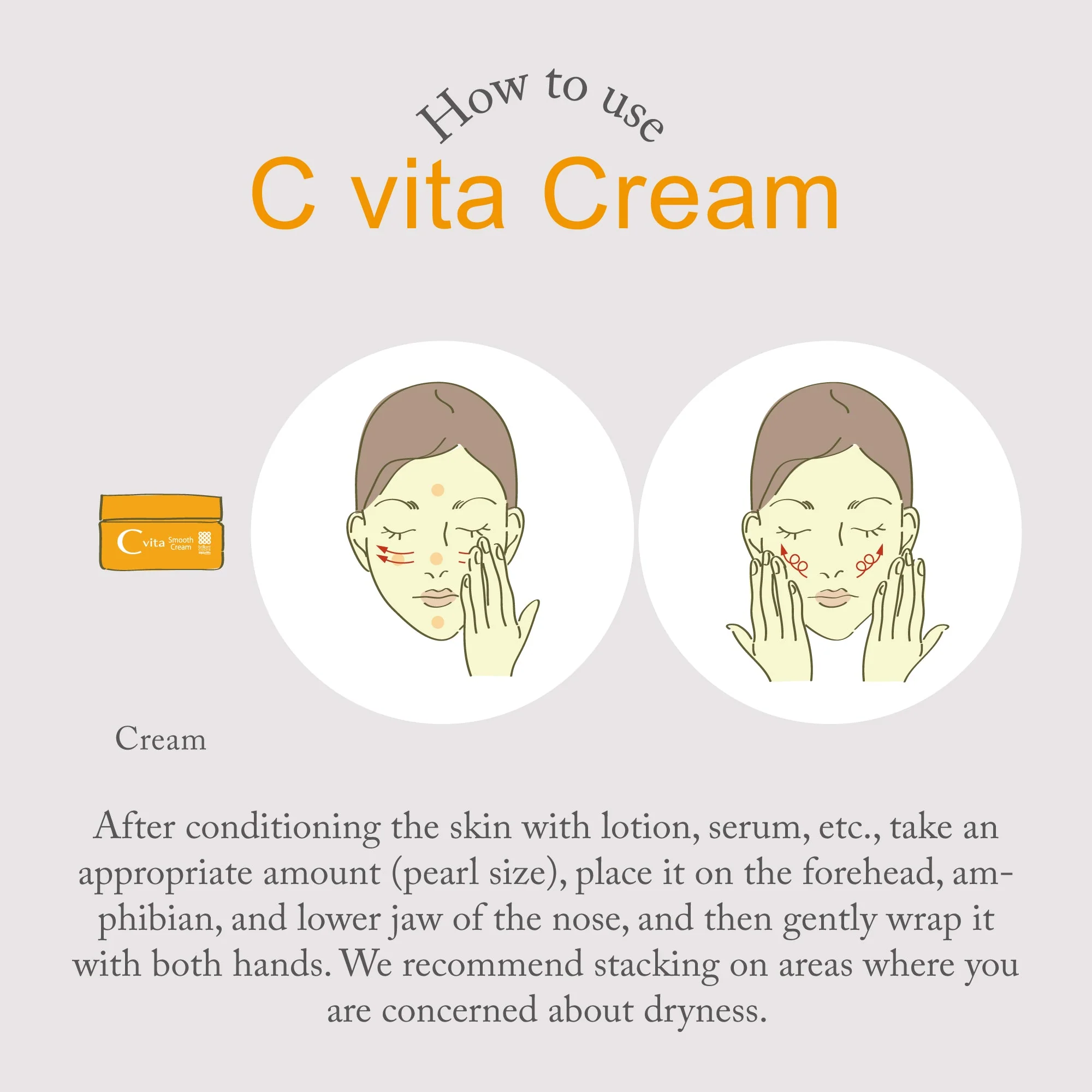 Meishoku C vita Smooth Cream 45g - Image 3