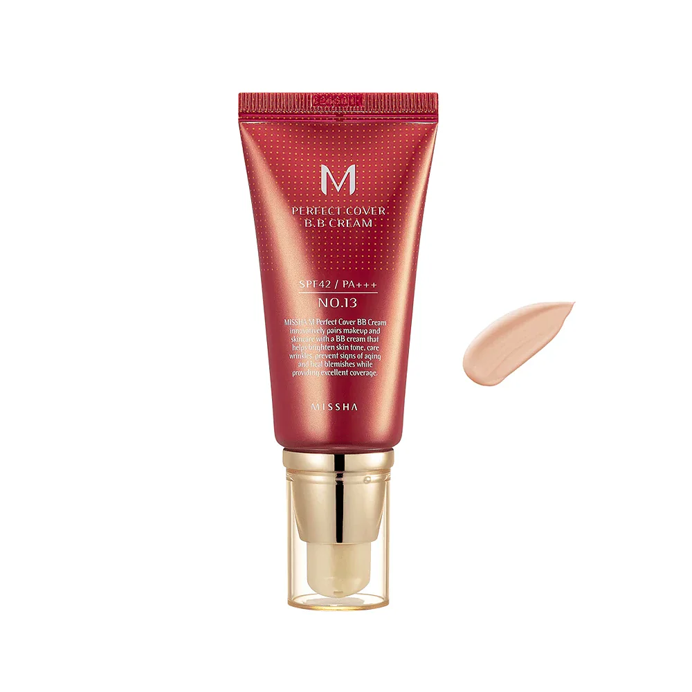 Missha M Perfect Covering BB Cream No.13 Bright Beige 50ml - Image 4