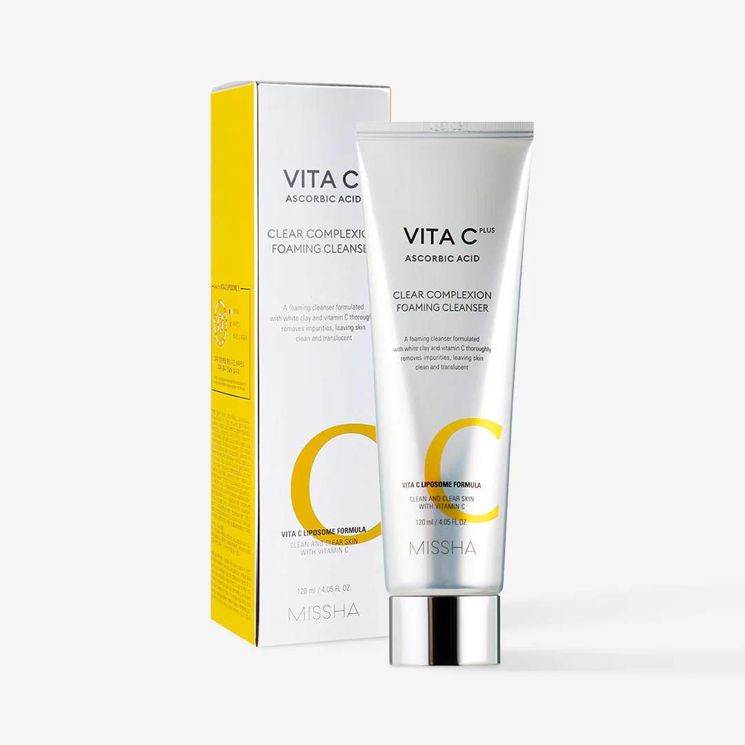 Missha Vita C Plus Clear Complexion Foaming Cleanser 120ml - Image 2