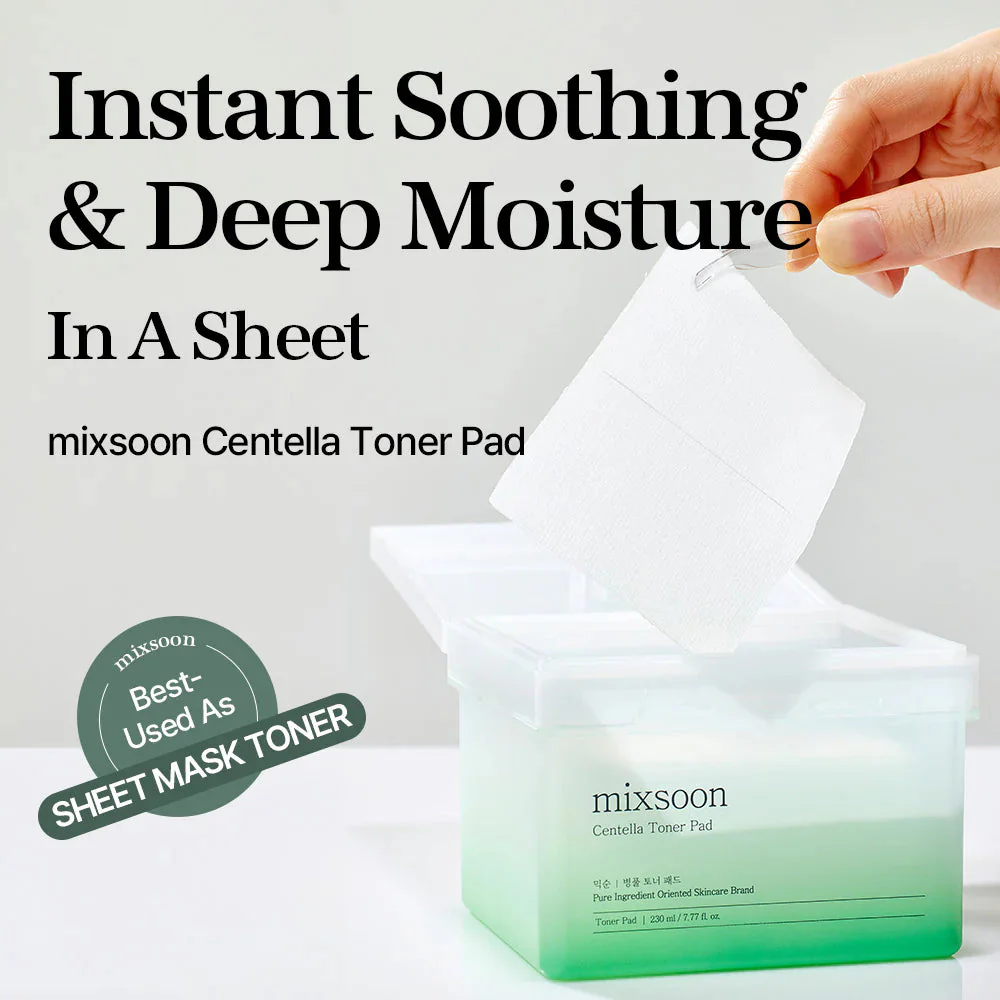 Mixsoon Centella Toner Pad 120pcs - Image 5