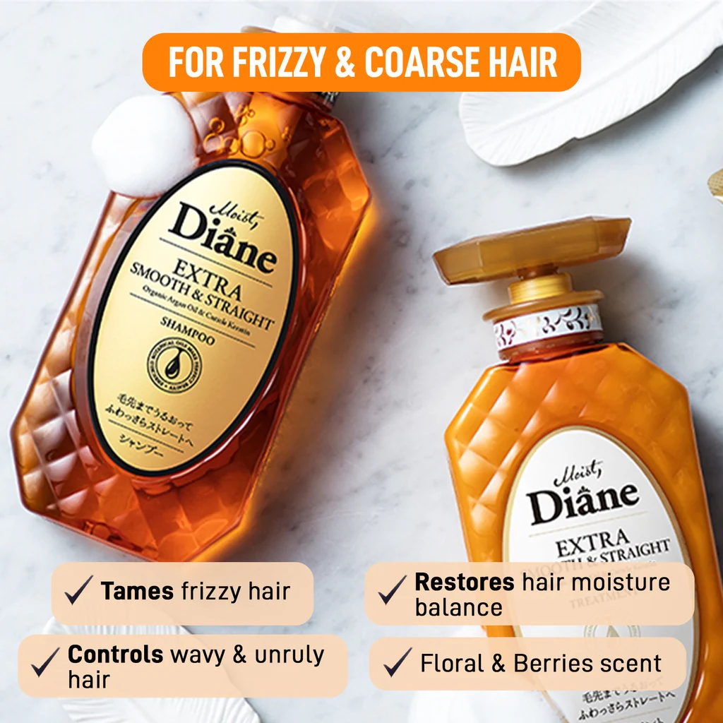 Moist Diane Extra Smooth&Straight Conditioner 450ml - Image 2