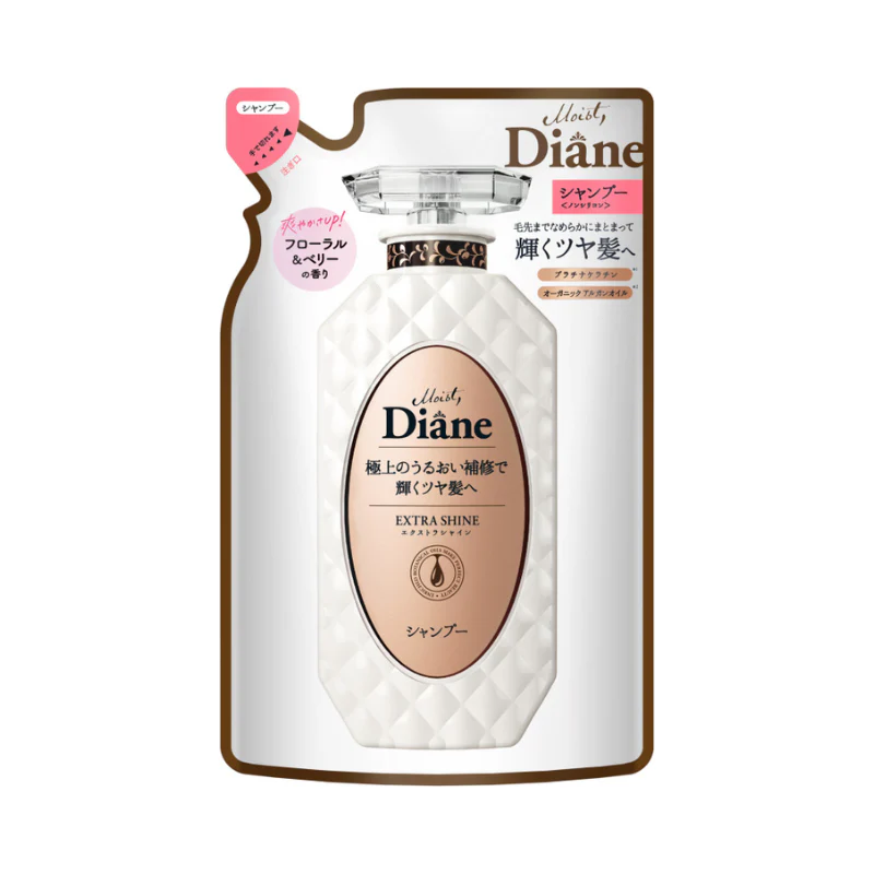 Moist Diane Perfect Beauty Extra Shampoo Refill 330ml - Image 3